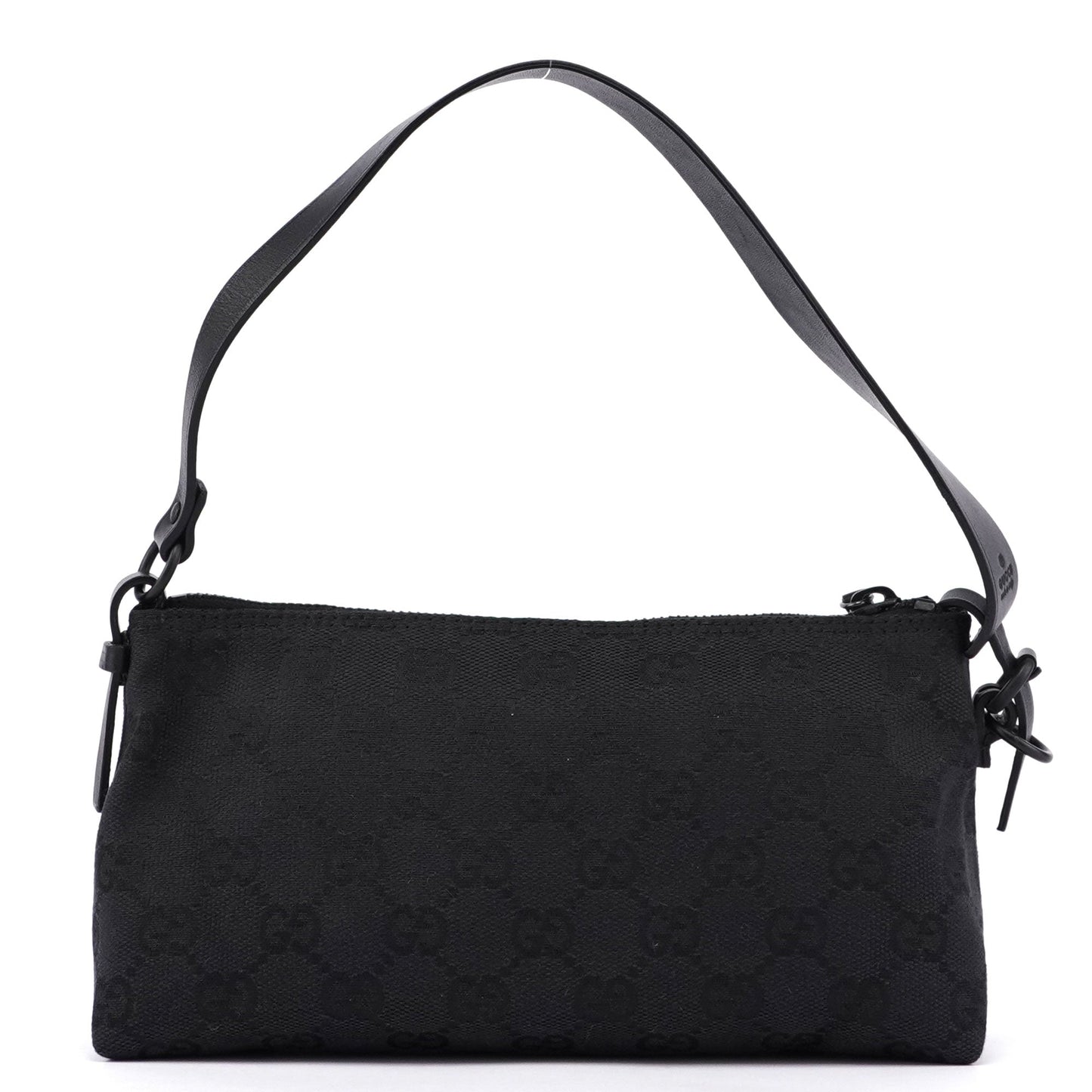 Black GG Mini Hobo Bag
