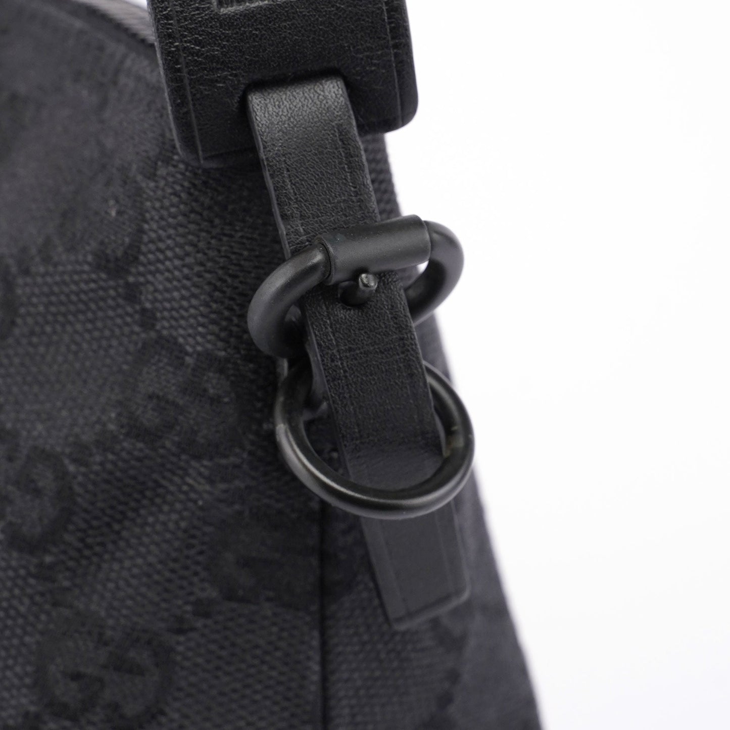 Black GG Mini Hobo Bag