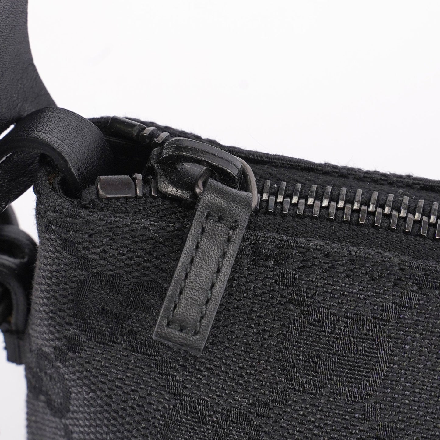 Black GG Mini Hobo Bag