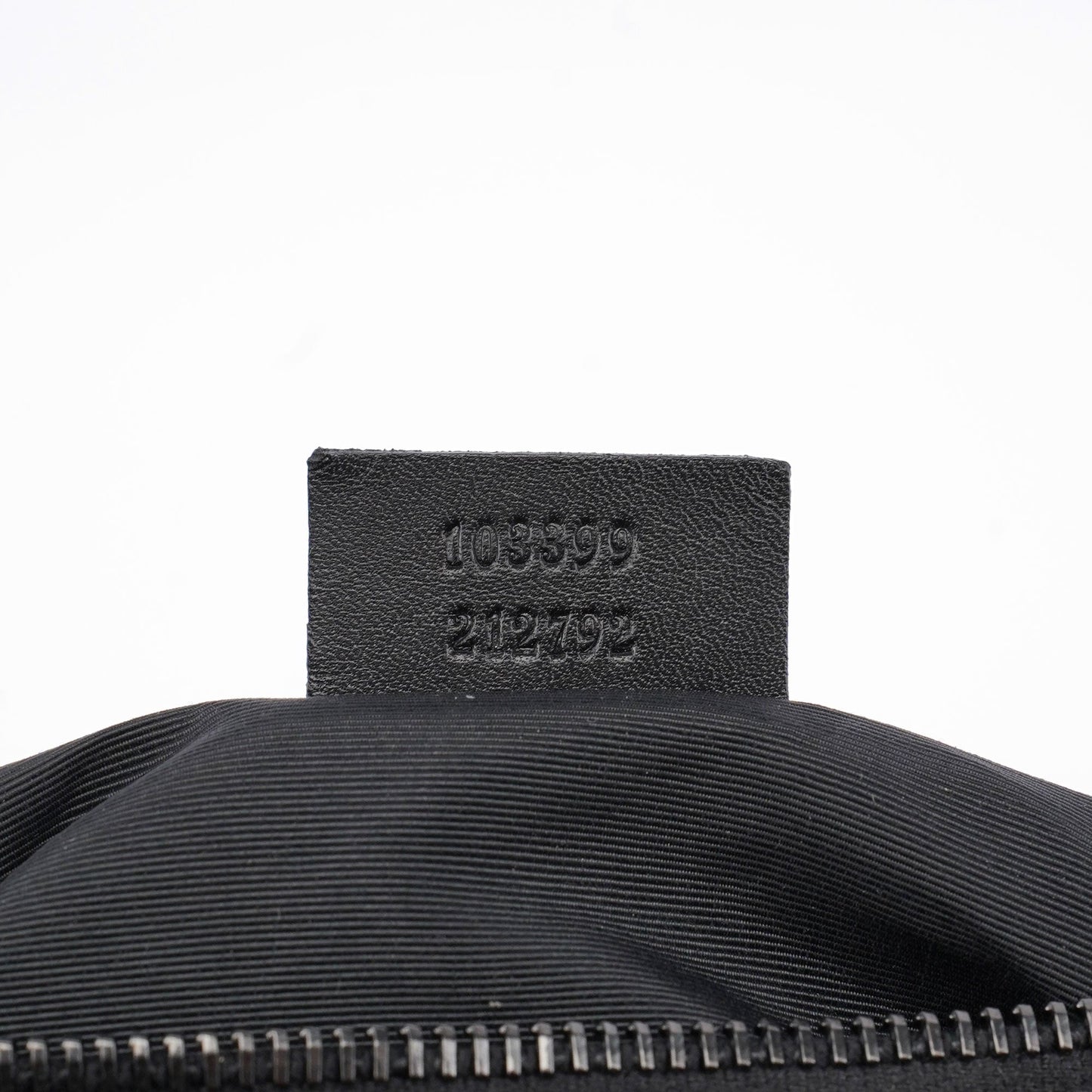 Black GG Mini Hobo Bag