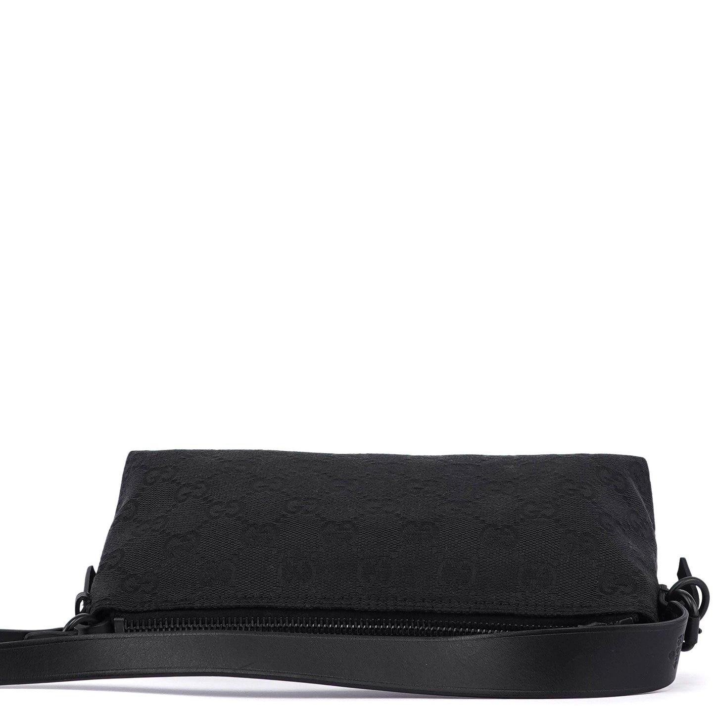 Black GG Mini Hobo Bag