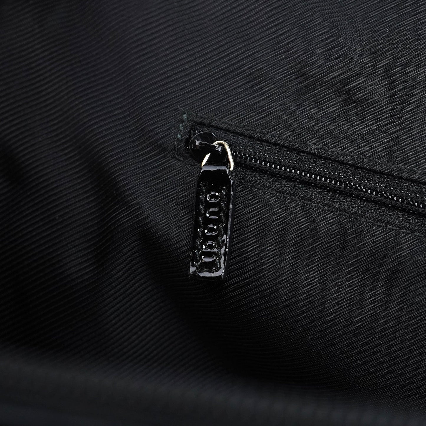 Black GG Patent Leather Tote Bag