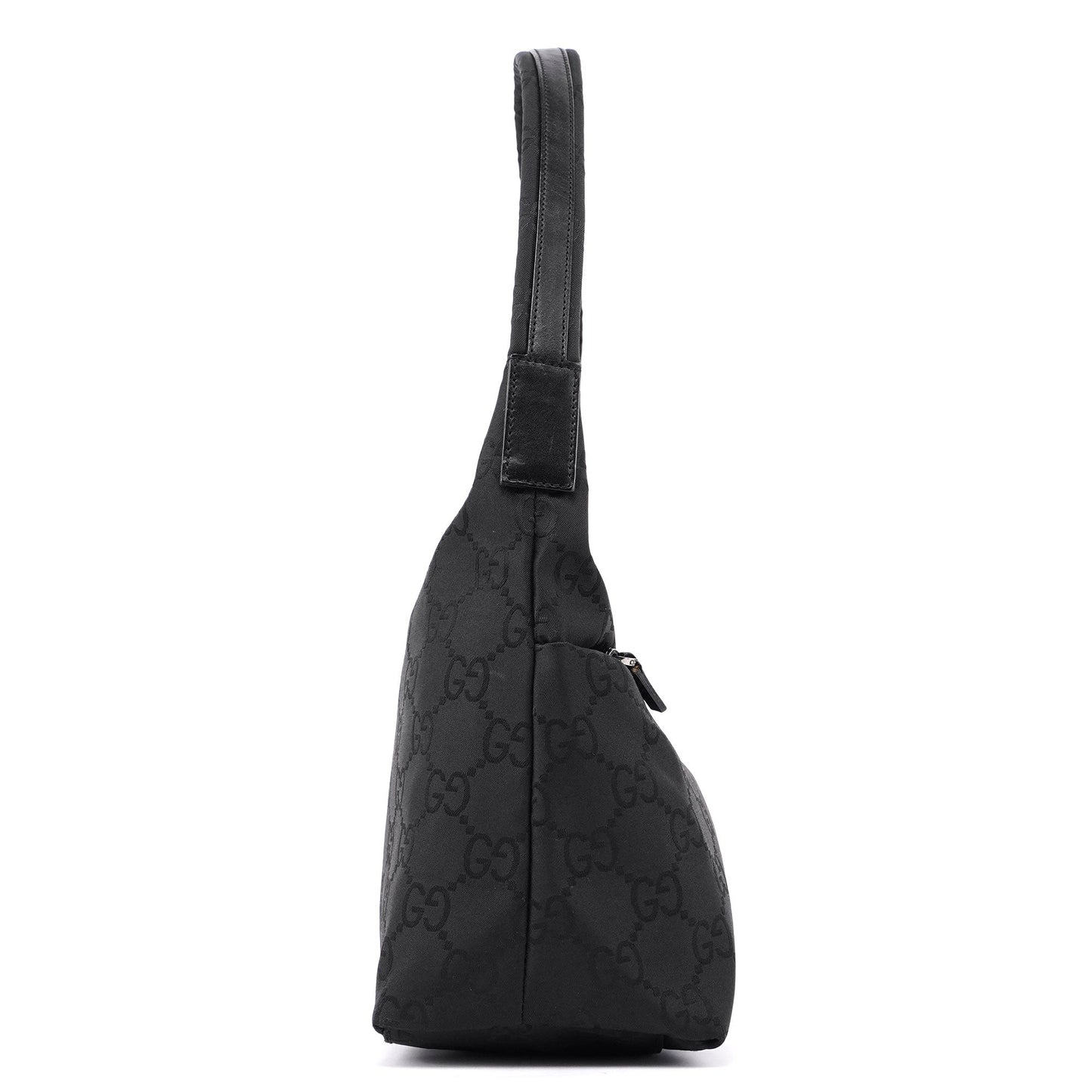 Black GG Pocket Shoulder Bag