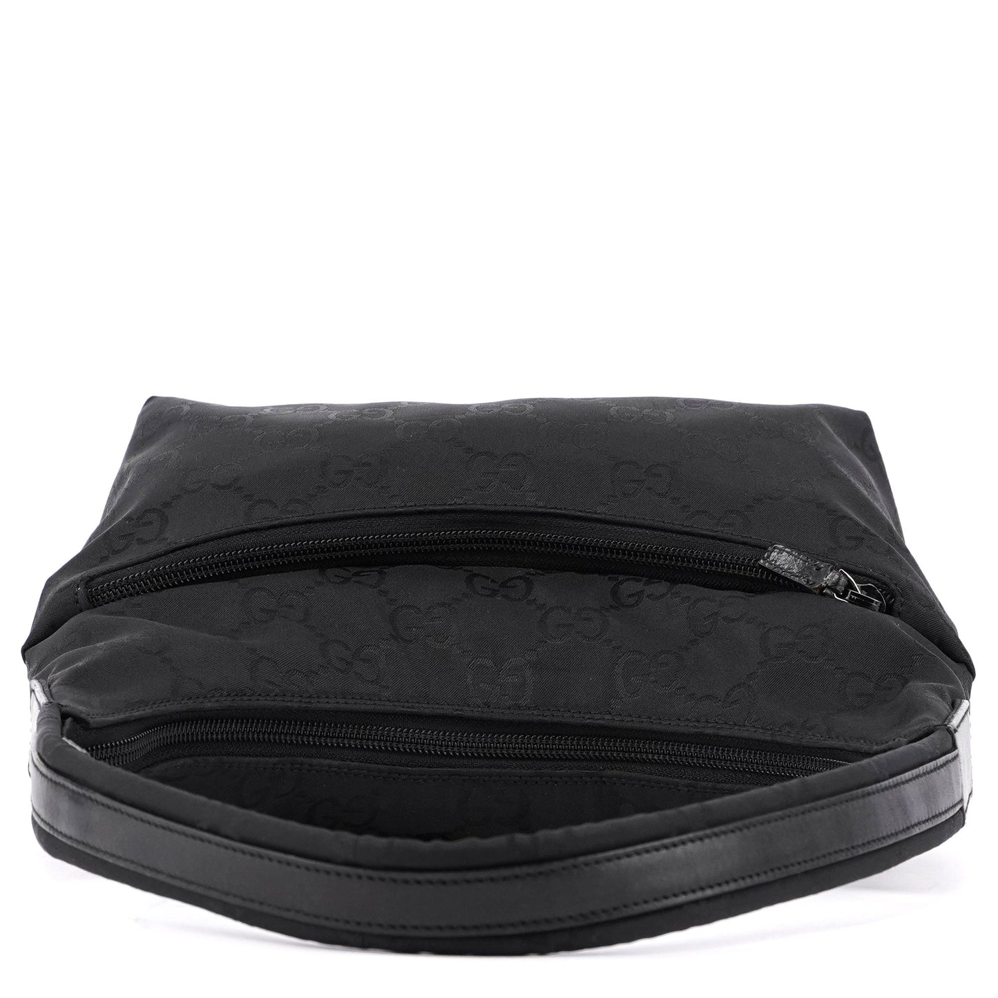 Black GG Pocket Shoulder Bag