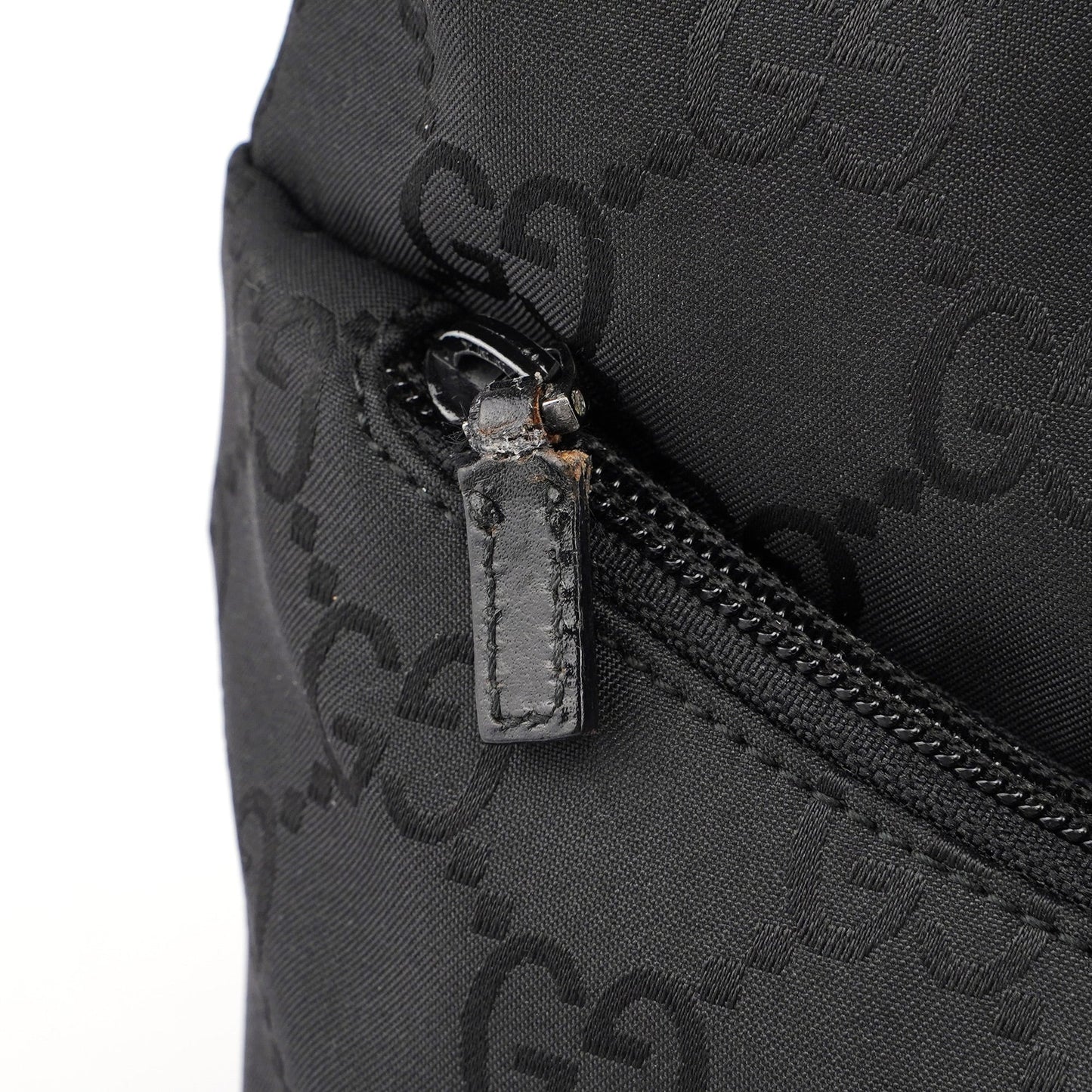 Black GG Pocket Shoulder Bag