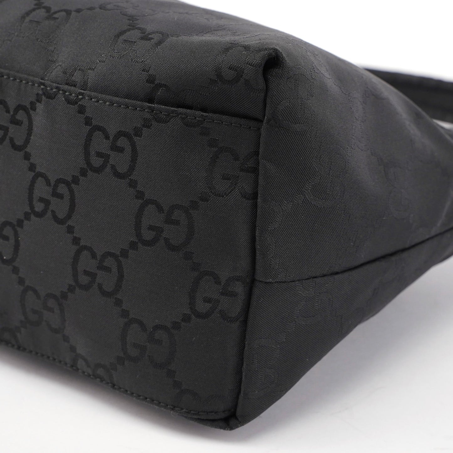 Black GG Pocket Shoulder Bag