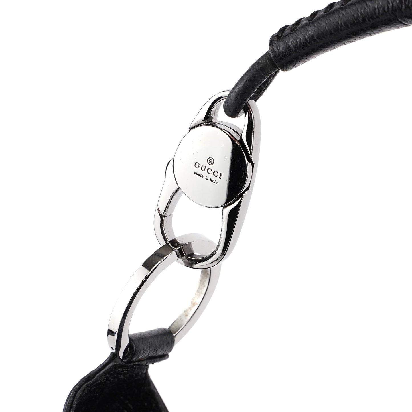 Black GG Round Hobo Shoulder Bag