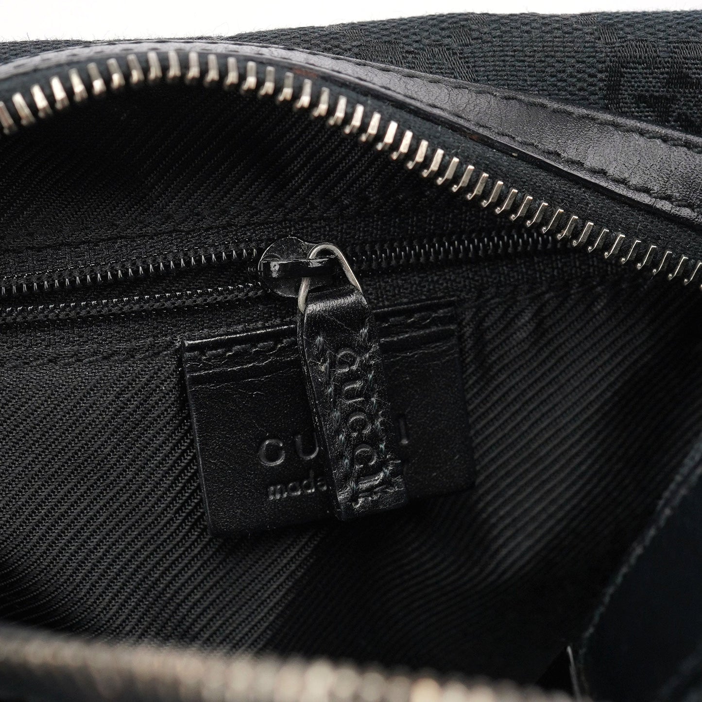 Black GG Shoulder Bag