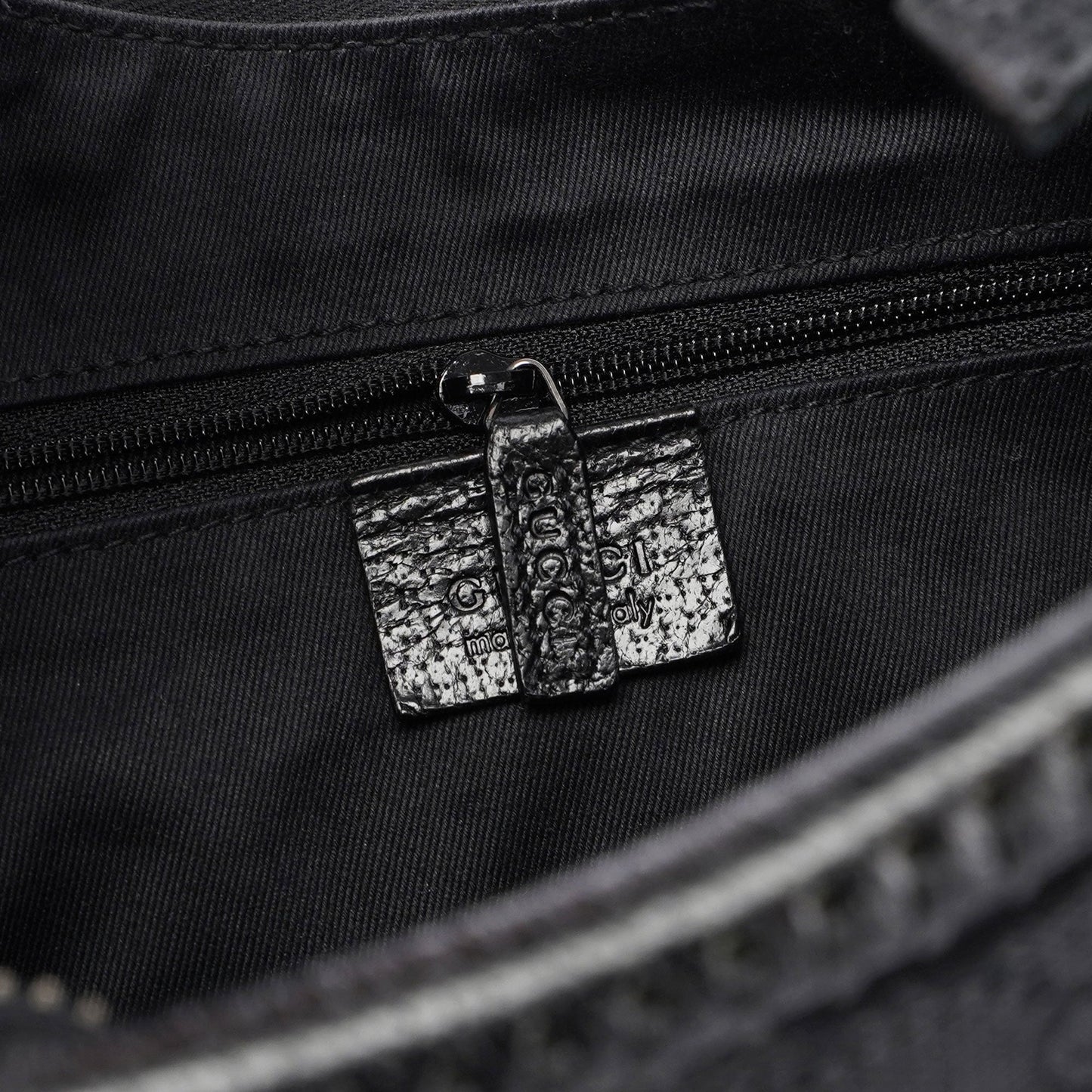 Black GG Shoulder Bag