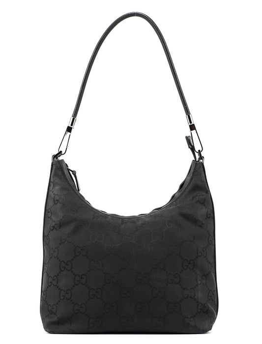 Black GG Shoulder Bag