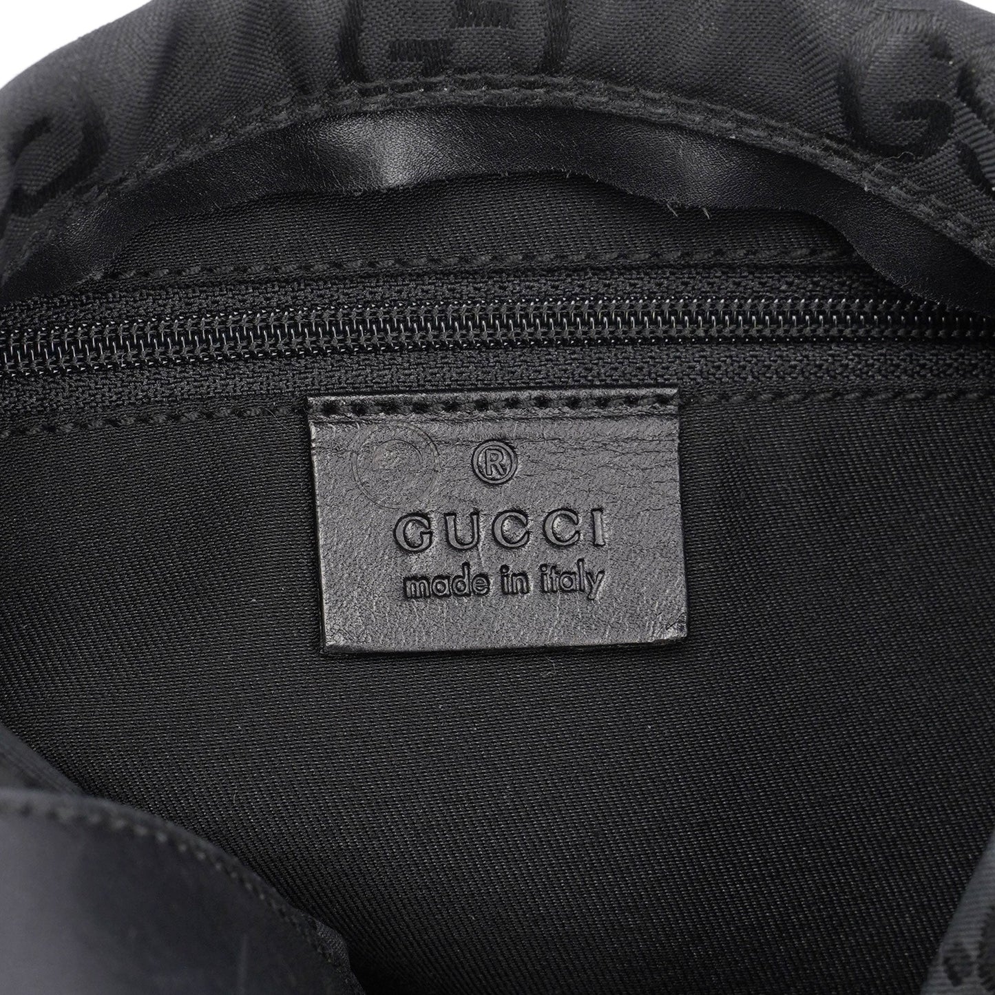 Black GG Shoulder Bag