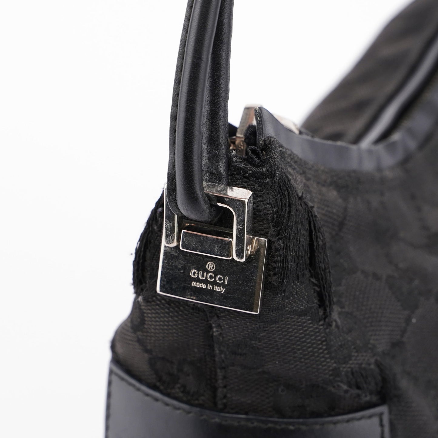 Black GG Shoulder Bag