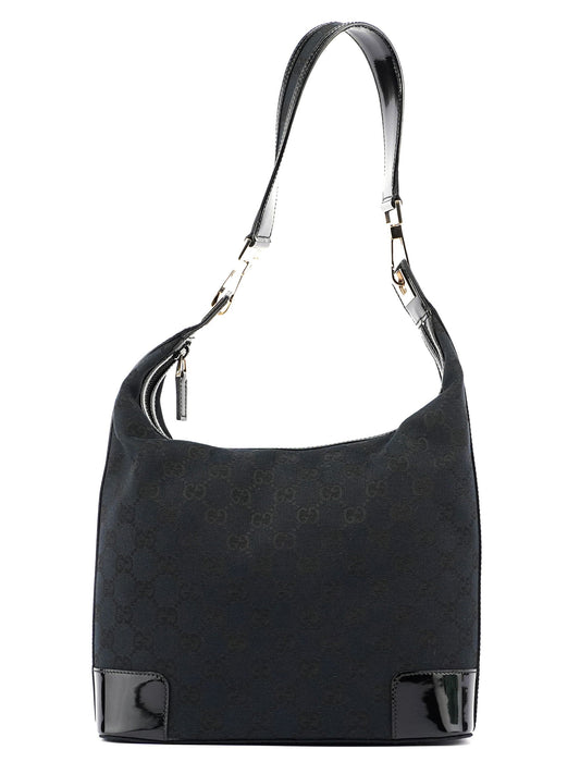 Black GG Shoulder Bag
