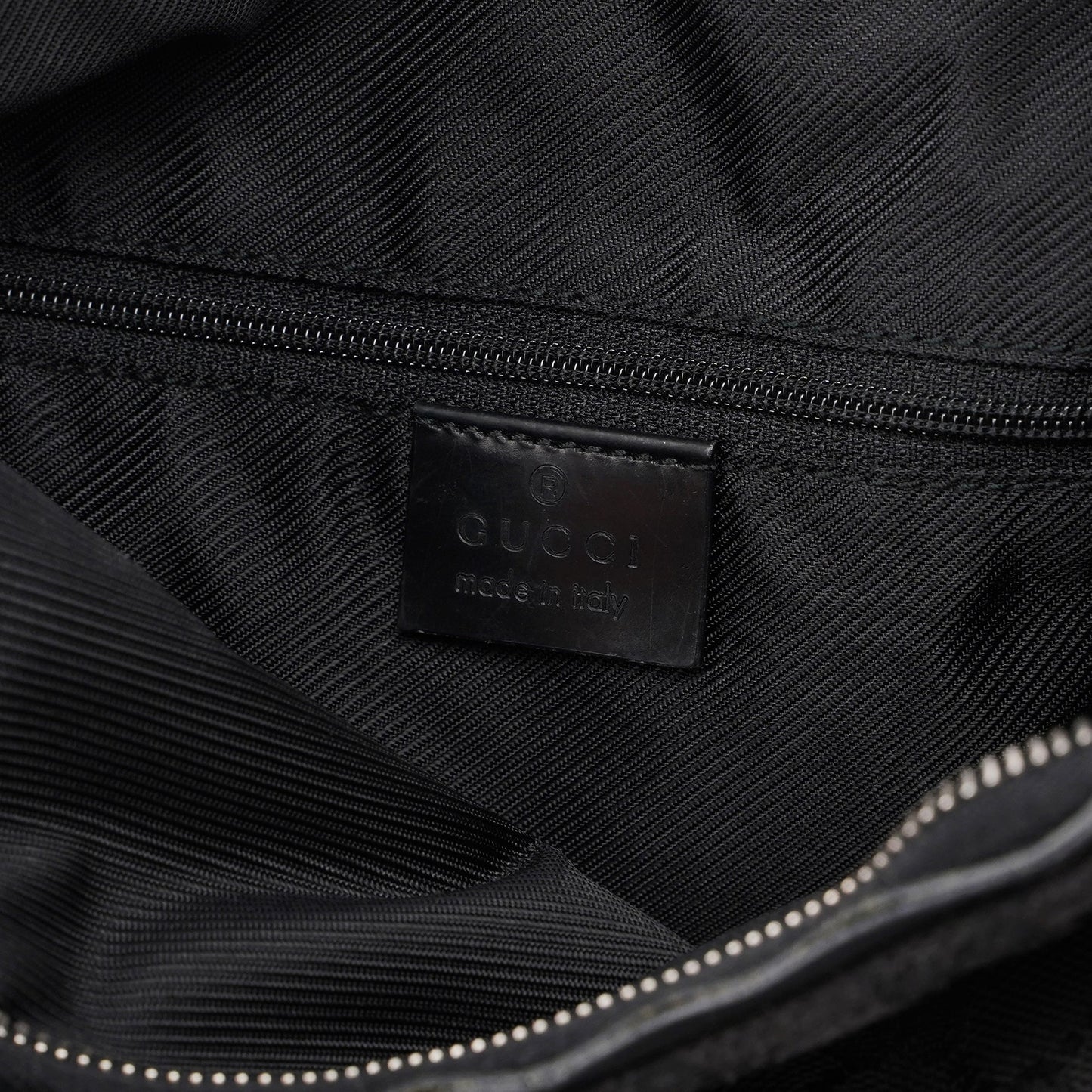 Black GG Shoulder Bag