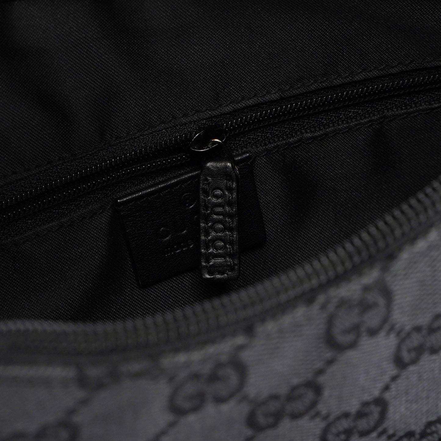 Black GG Shoulder Bag