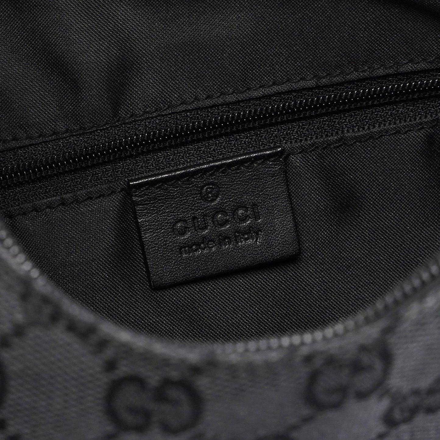 Black GG Shoulder Bag
