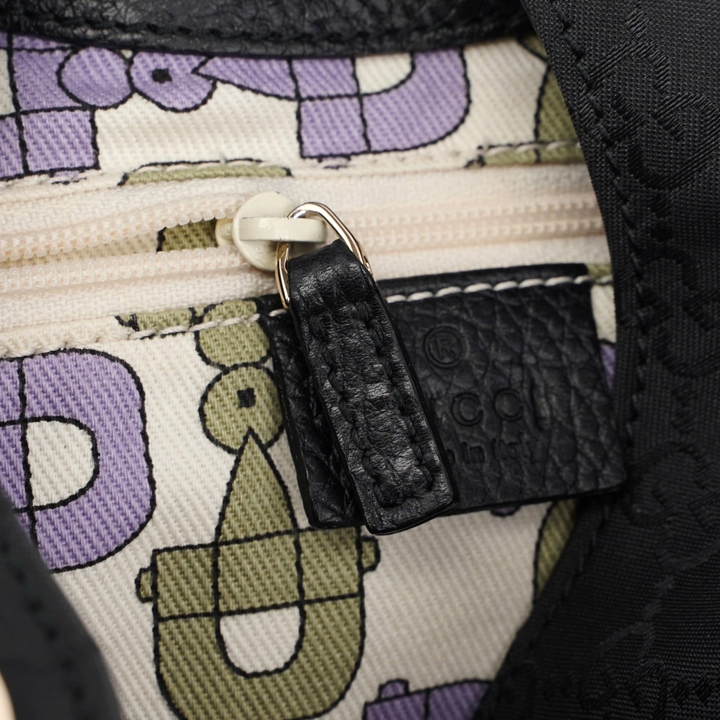 Black GG Shoulder Bag