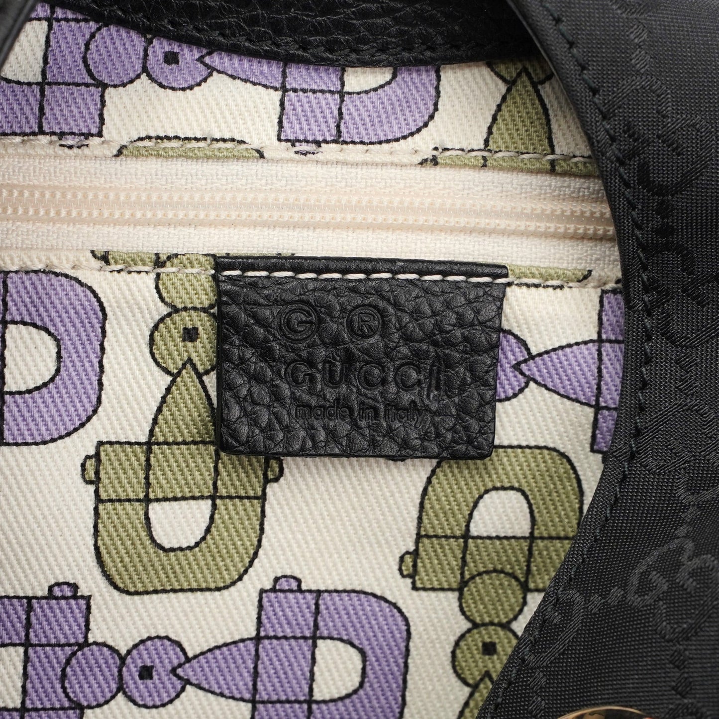 Black GG Shoulder Bag