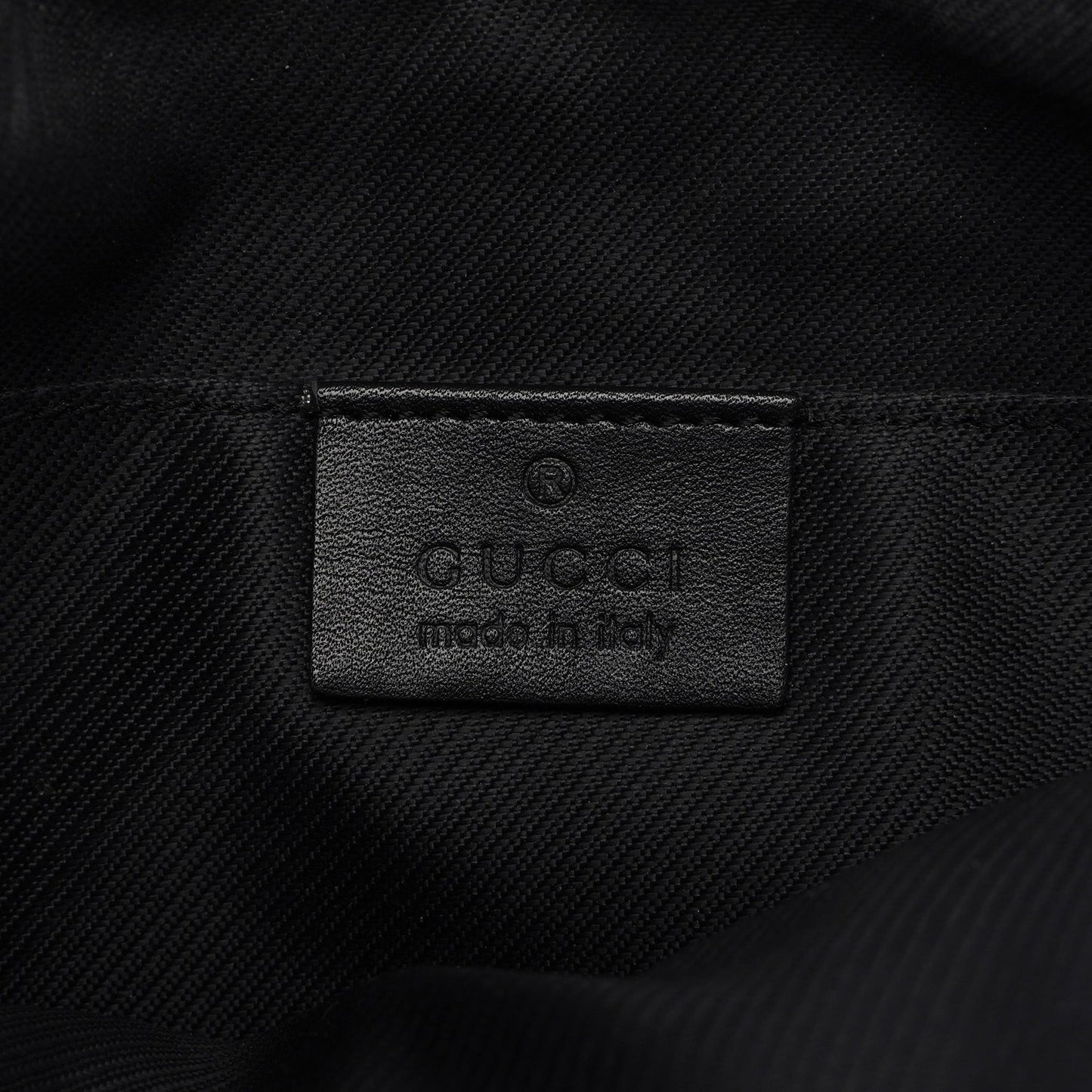 Black GG Shoulder Bag