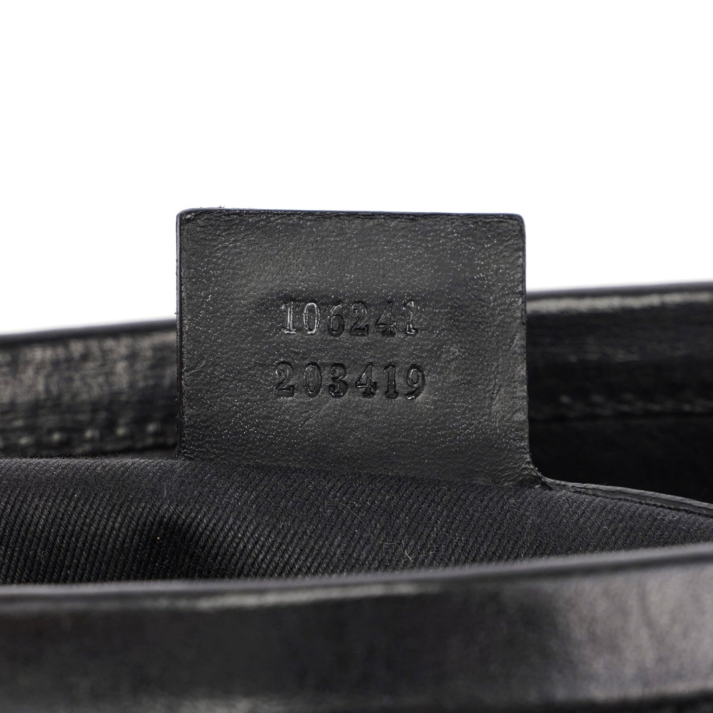 Black GG Shoulder Tote Bag