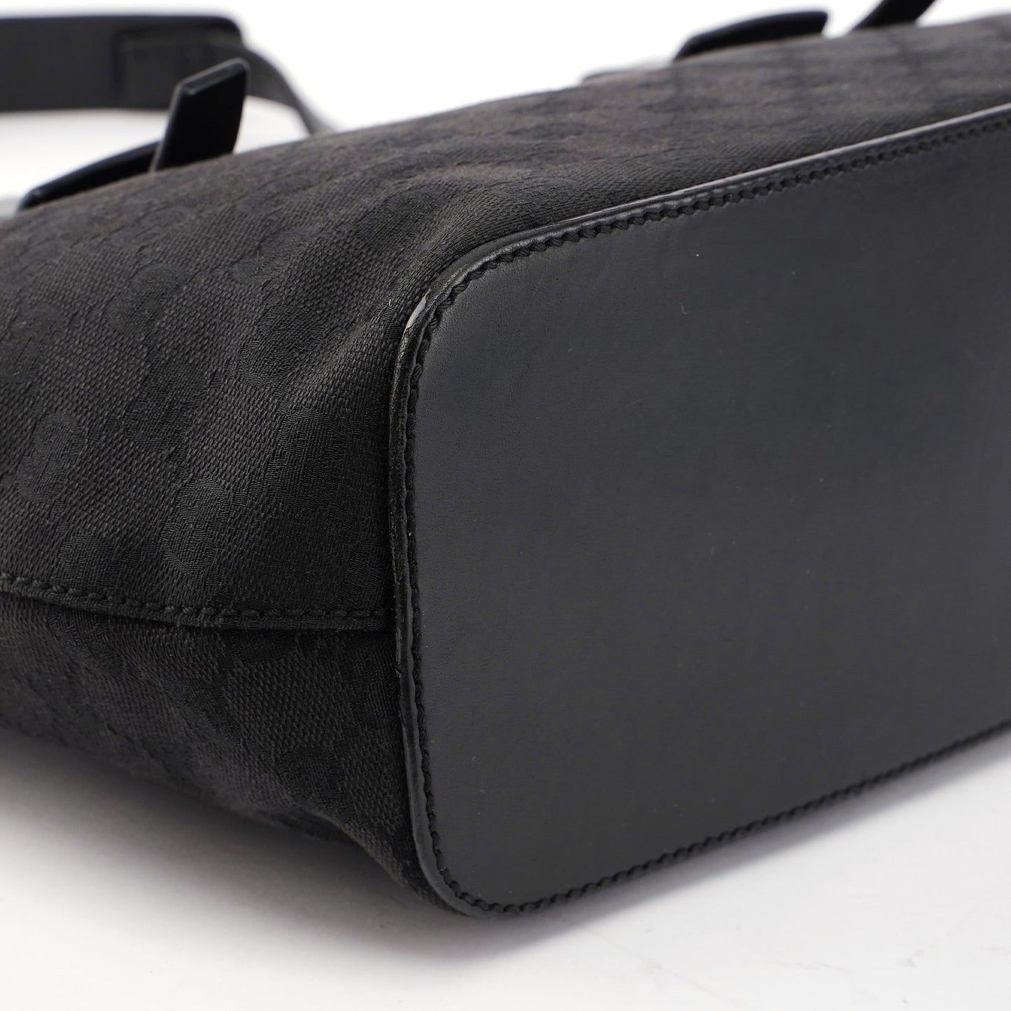 Black GG Shoulder Tote Bag