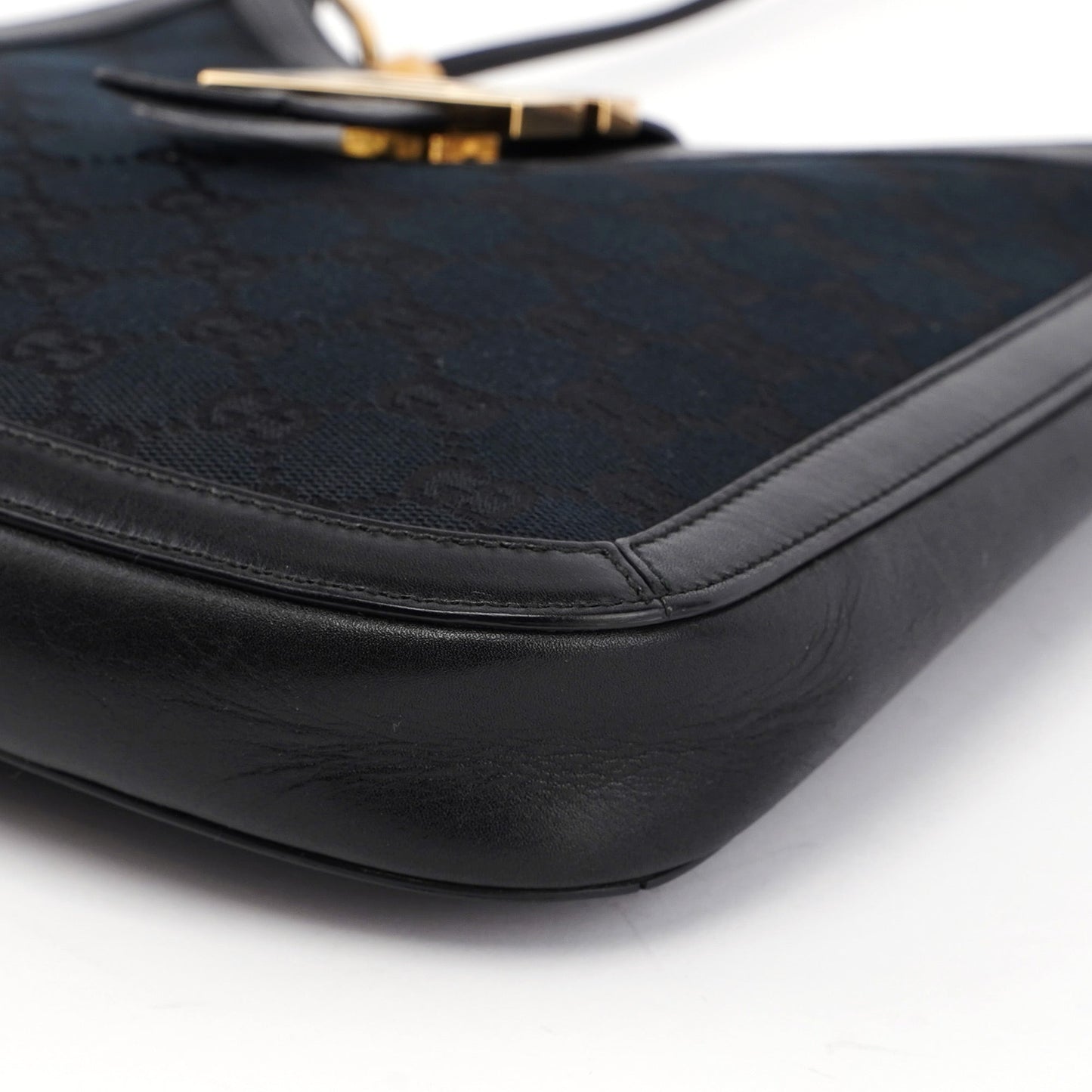 Black GG Square G Shoulder Bag