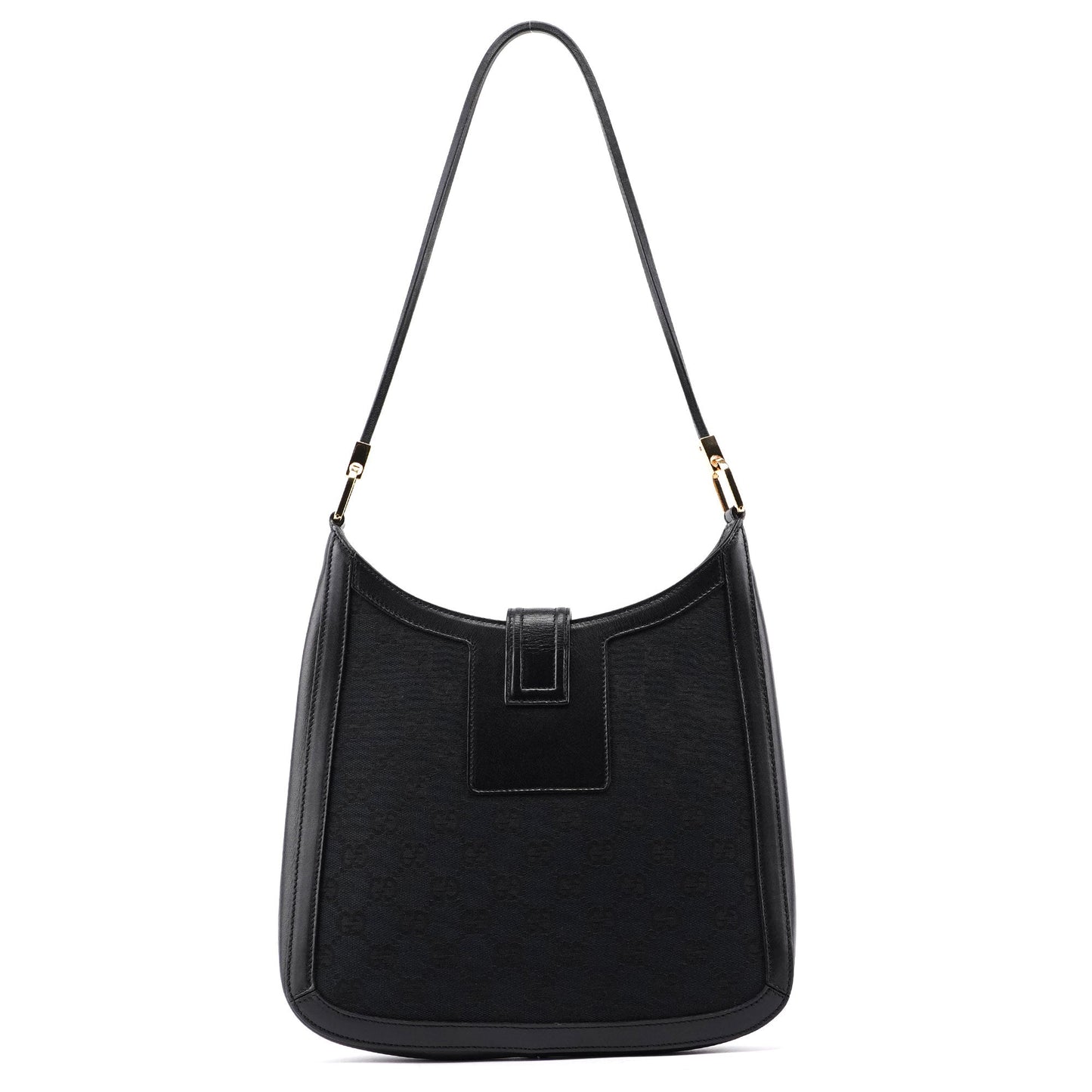 Black GG Square G Shoulder Bag