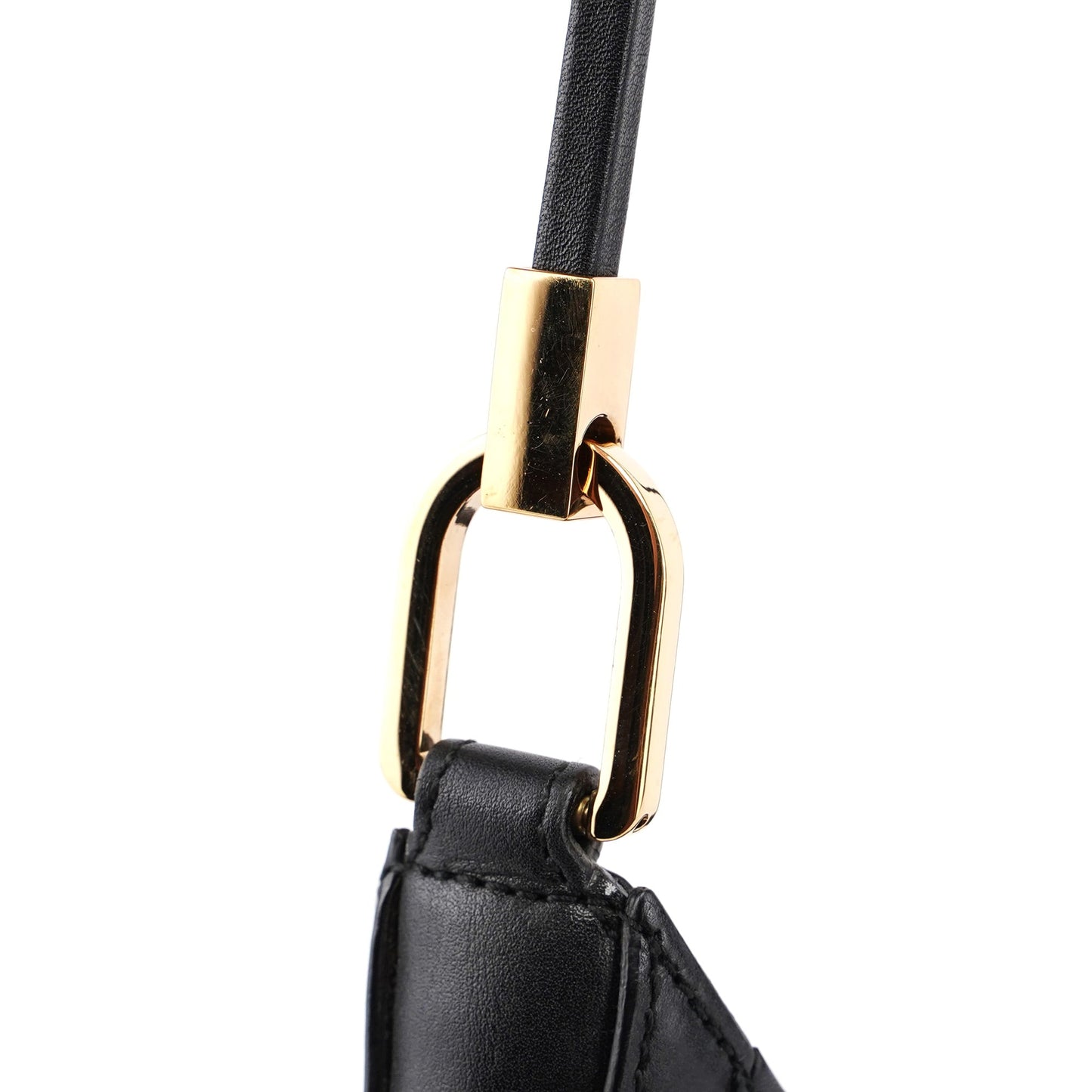Black GG Square G Shoulder Bag