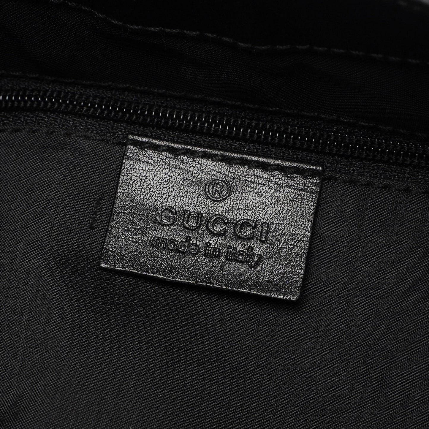 Black GG Square G Shoulder Bag