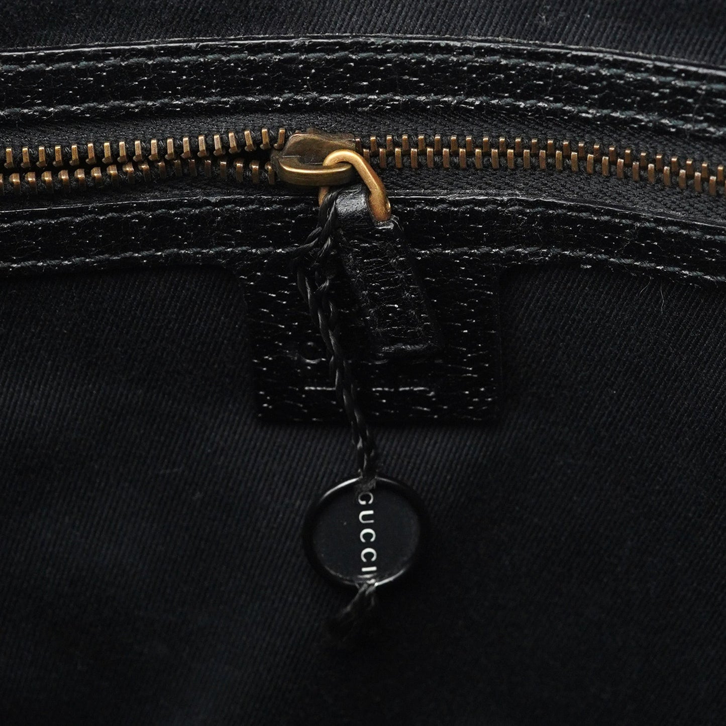 Black GG Studded Tote Bag