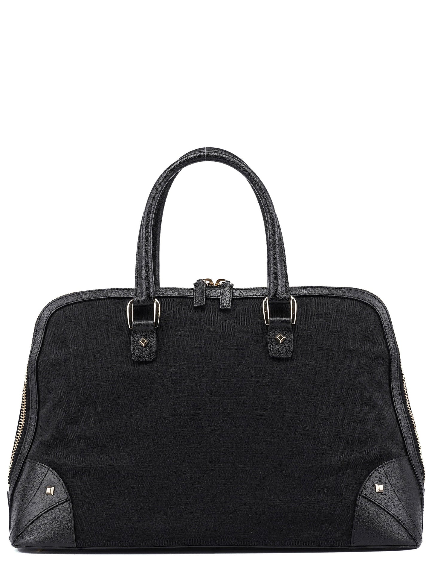 Black GG Studded Tote Bag