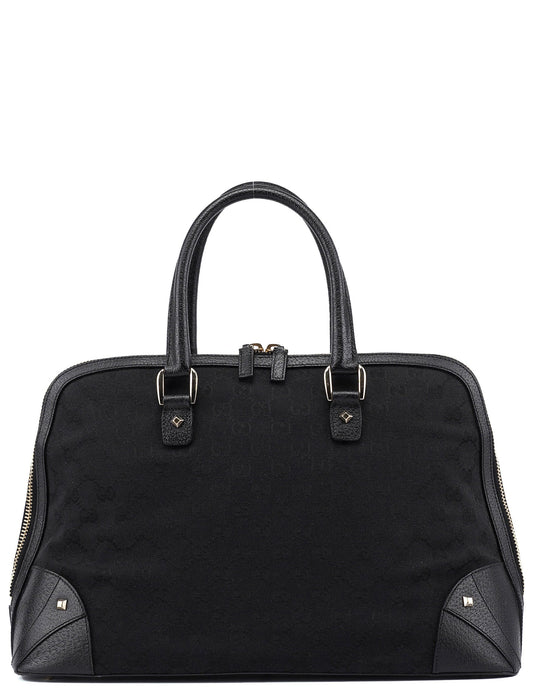 Black GG Studded Tote Bag