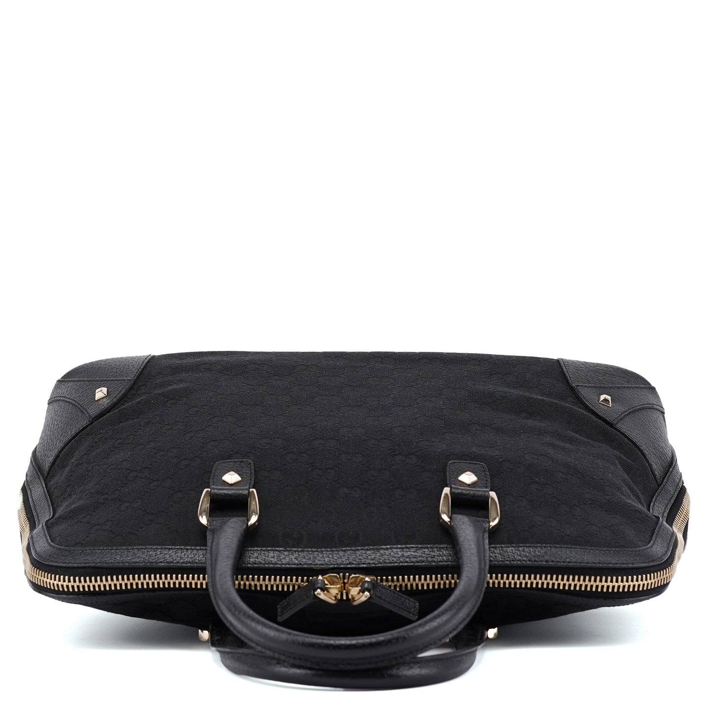 Black GG Studded Tote Bag