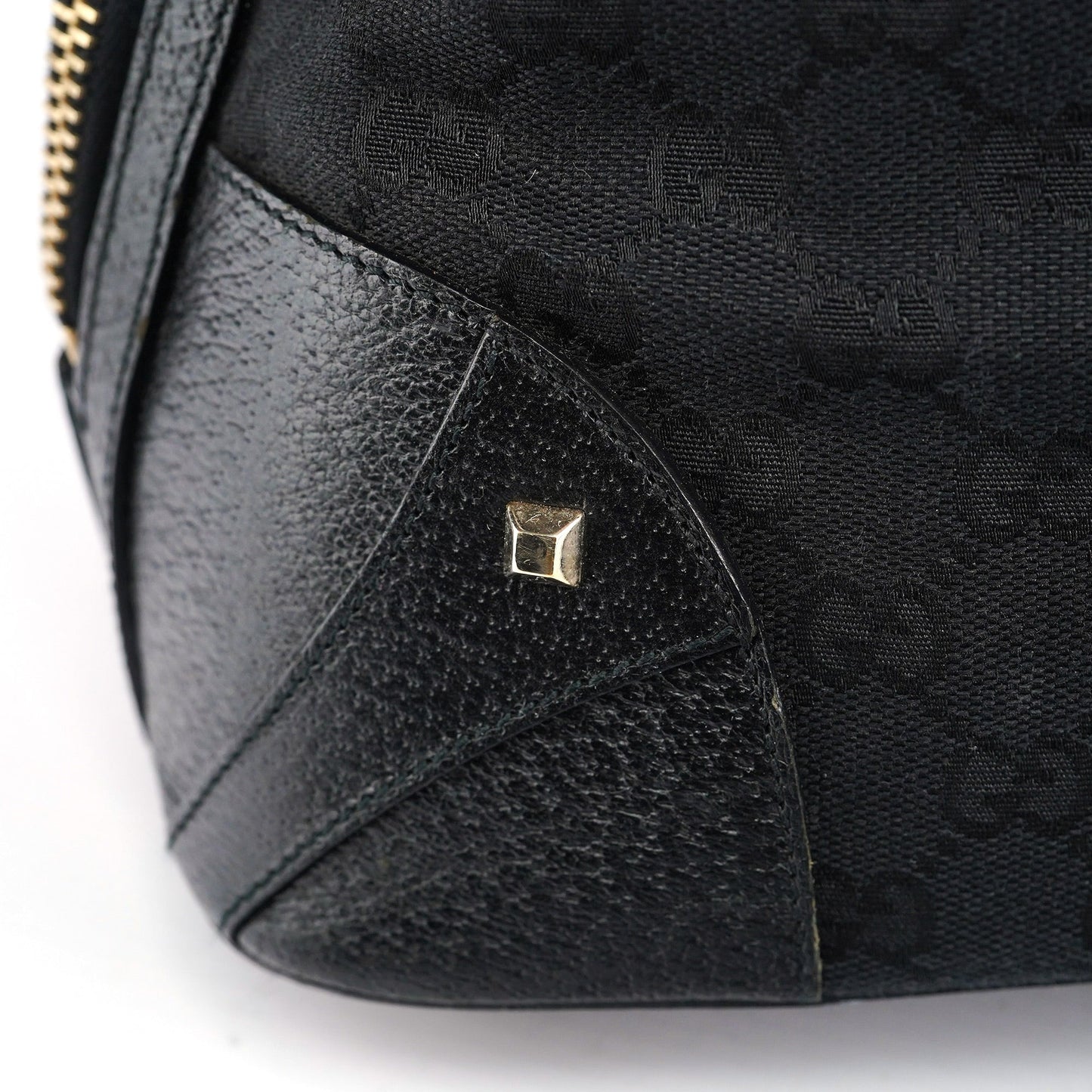 Black GG Studded Tote Bag