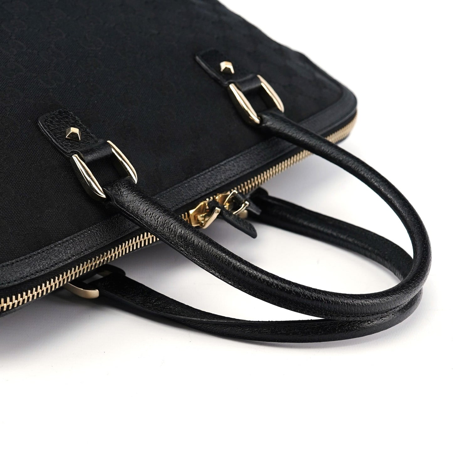 Black GG Studded Tote Bag