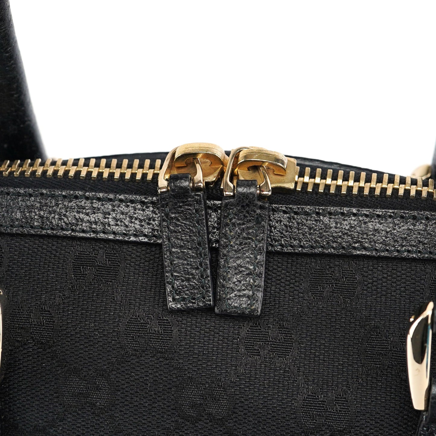 Black GG Studded Tote Bag