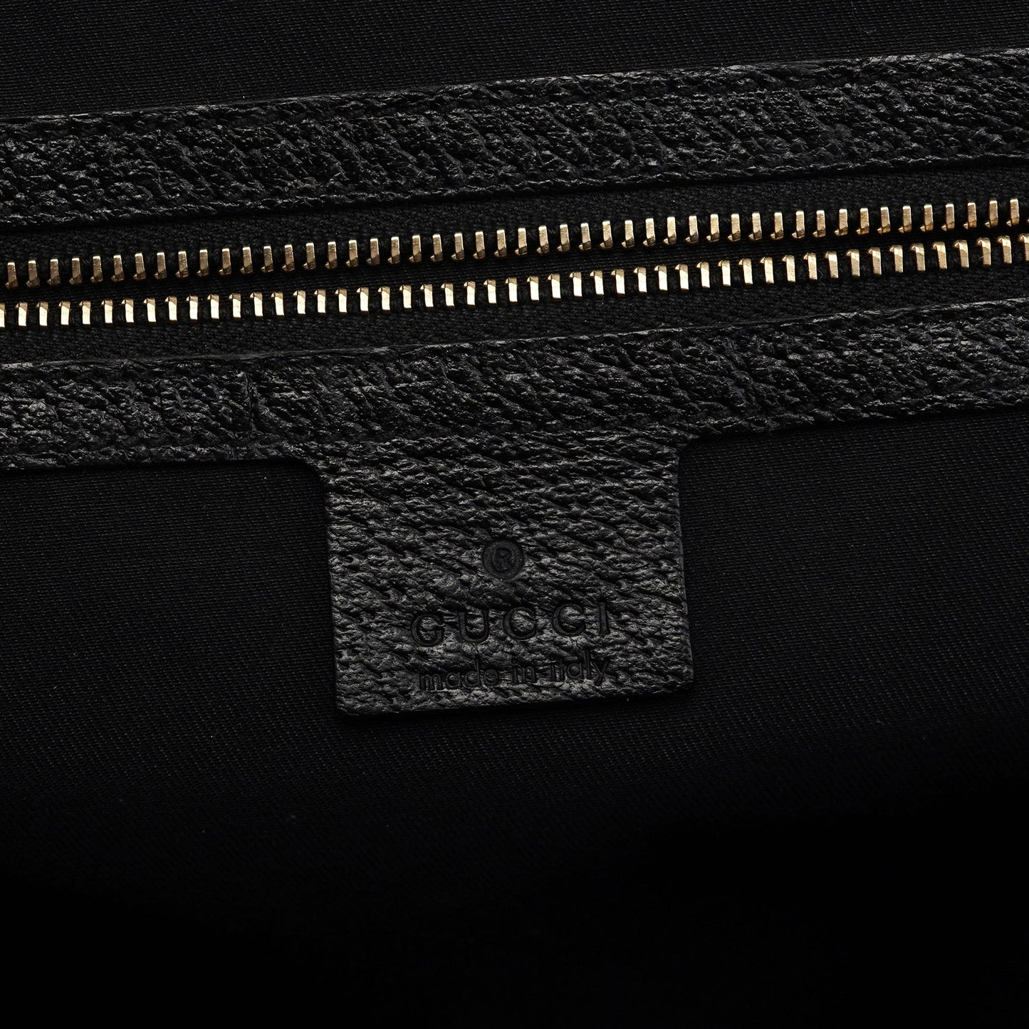 Black GG Studded Tote Bag