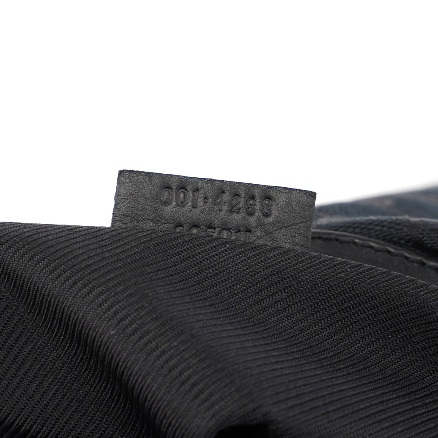 Black GG V Hobo Shoulder Bag