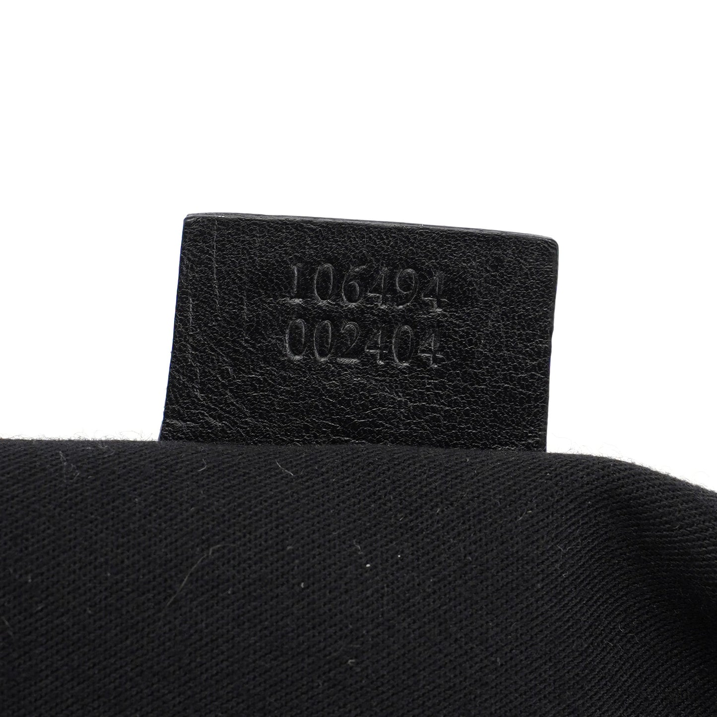 Black GG Wood Handle Shoulder Bag