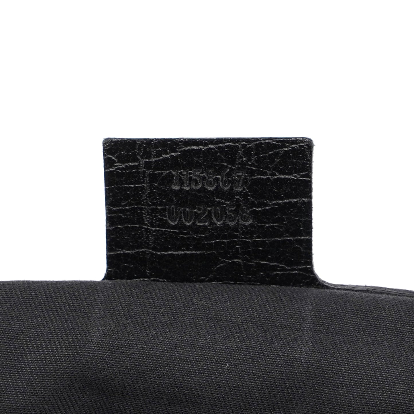 Black Horsebit Hobo Shoulder Bag