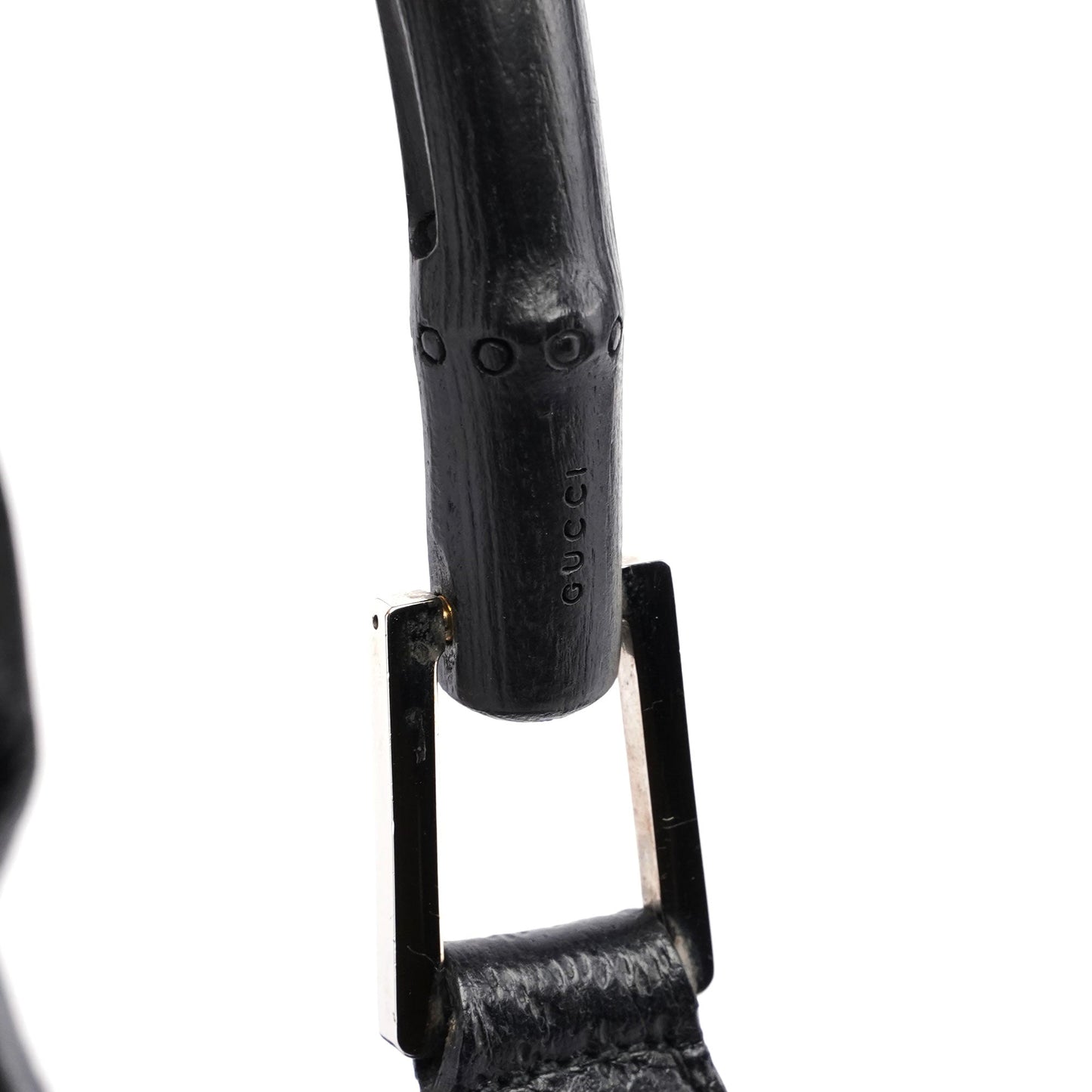 Black Jackie Bamboo Bag