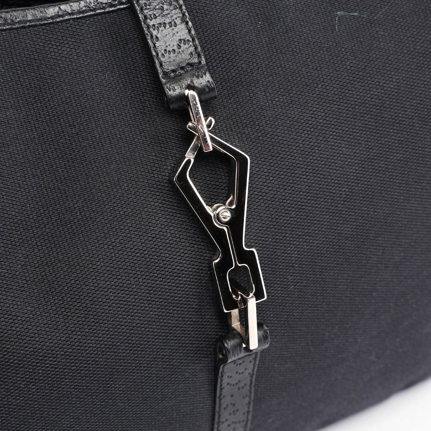 Black Jackie Bamboo Bag