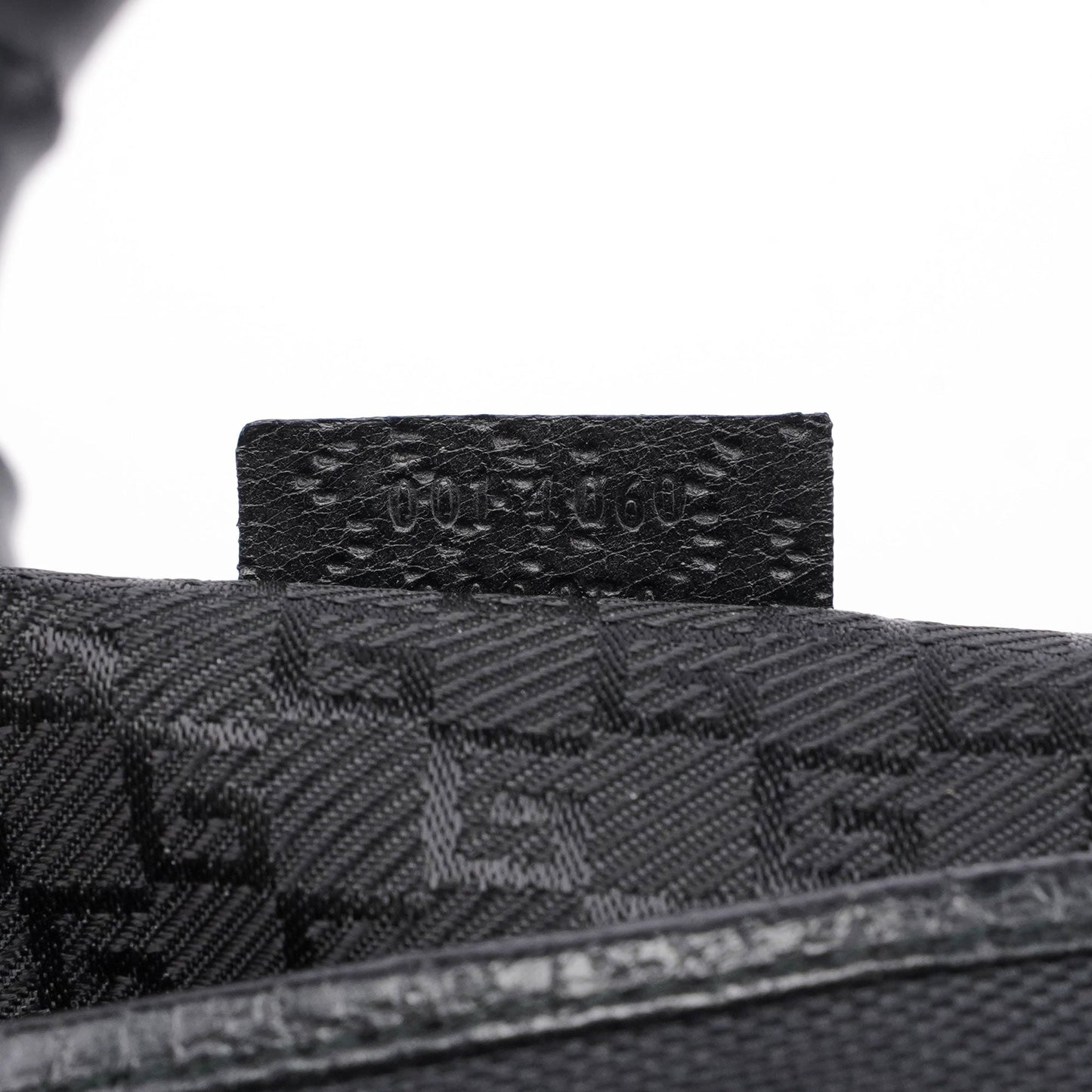 Black Jackie Bamboo Bag