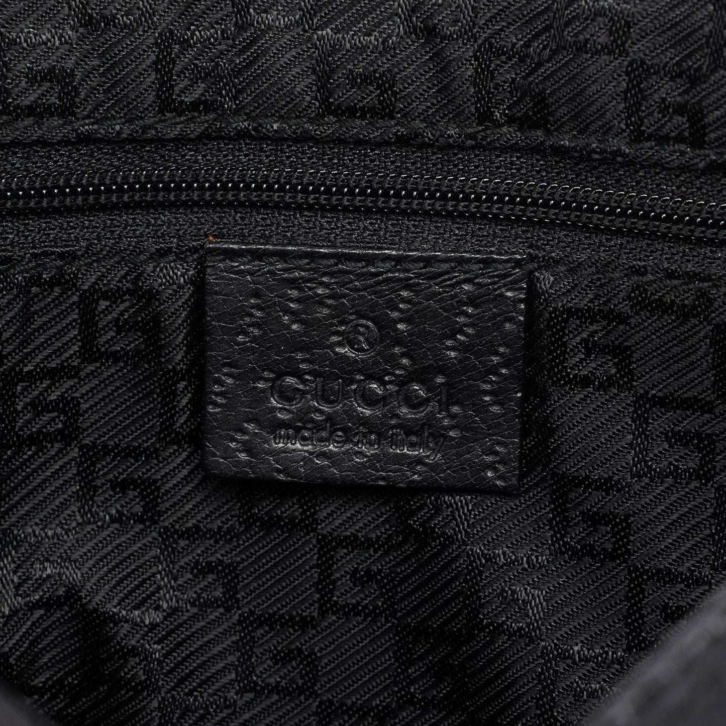 Black Jackie Bamboo Bag