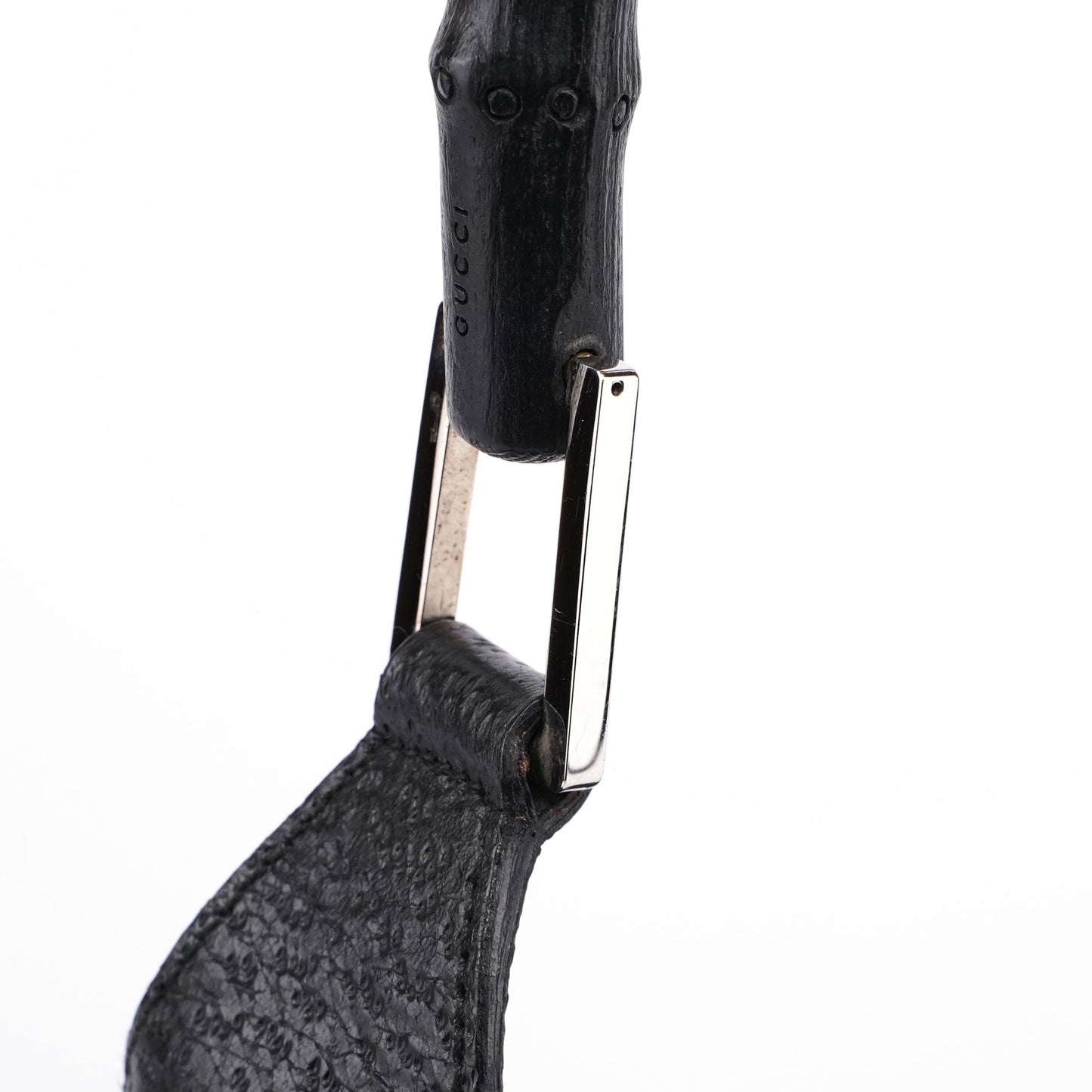 Black Jackie Bamboo Bag