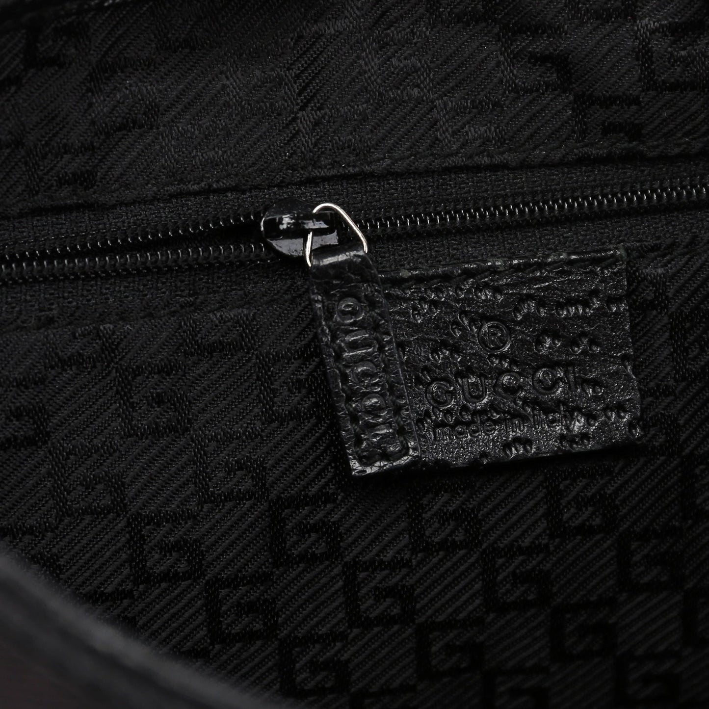 Black Jackie Bamboo Shoulder Bag