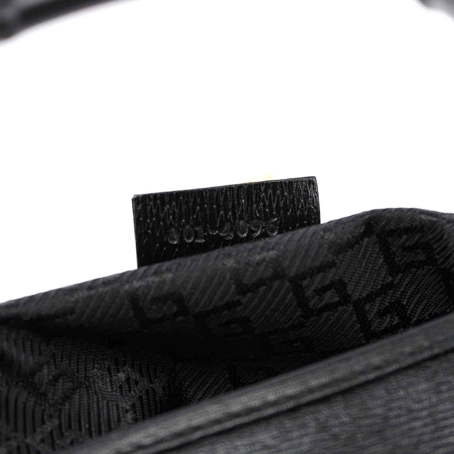 Black Jackie Bamboo Shoulder Bag