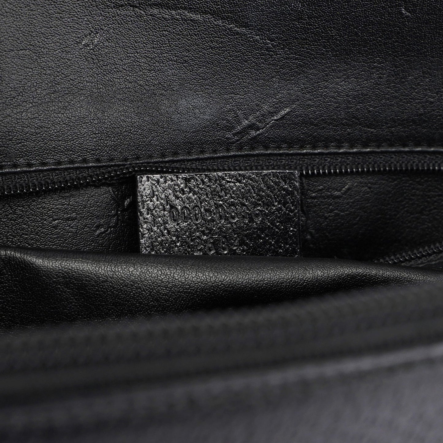 Black Leather Bamboo 2-Way Tote