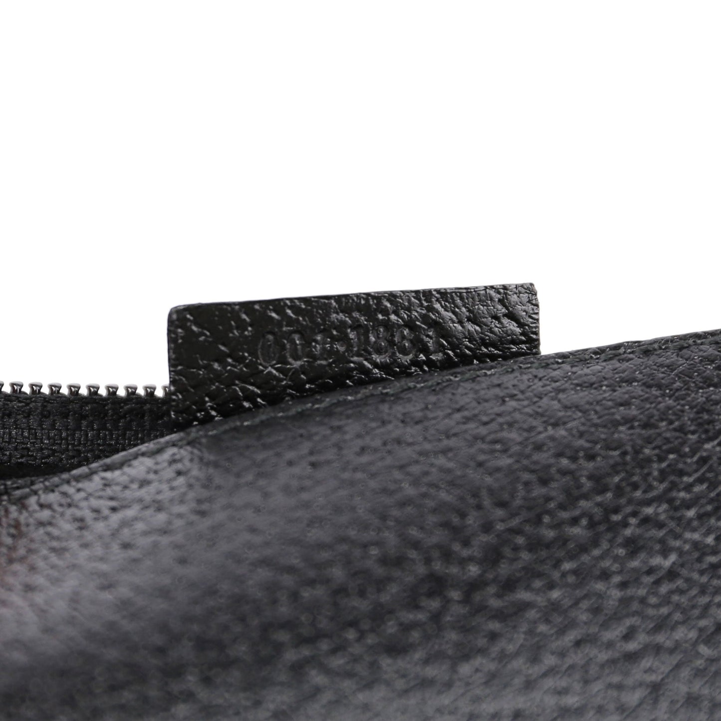 Black Leather Bamboo Hobo Bag