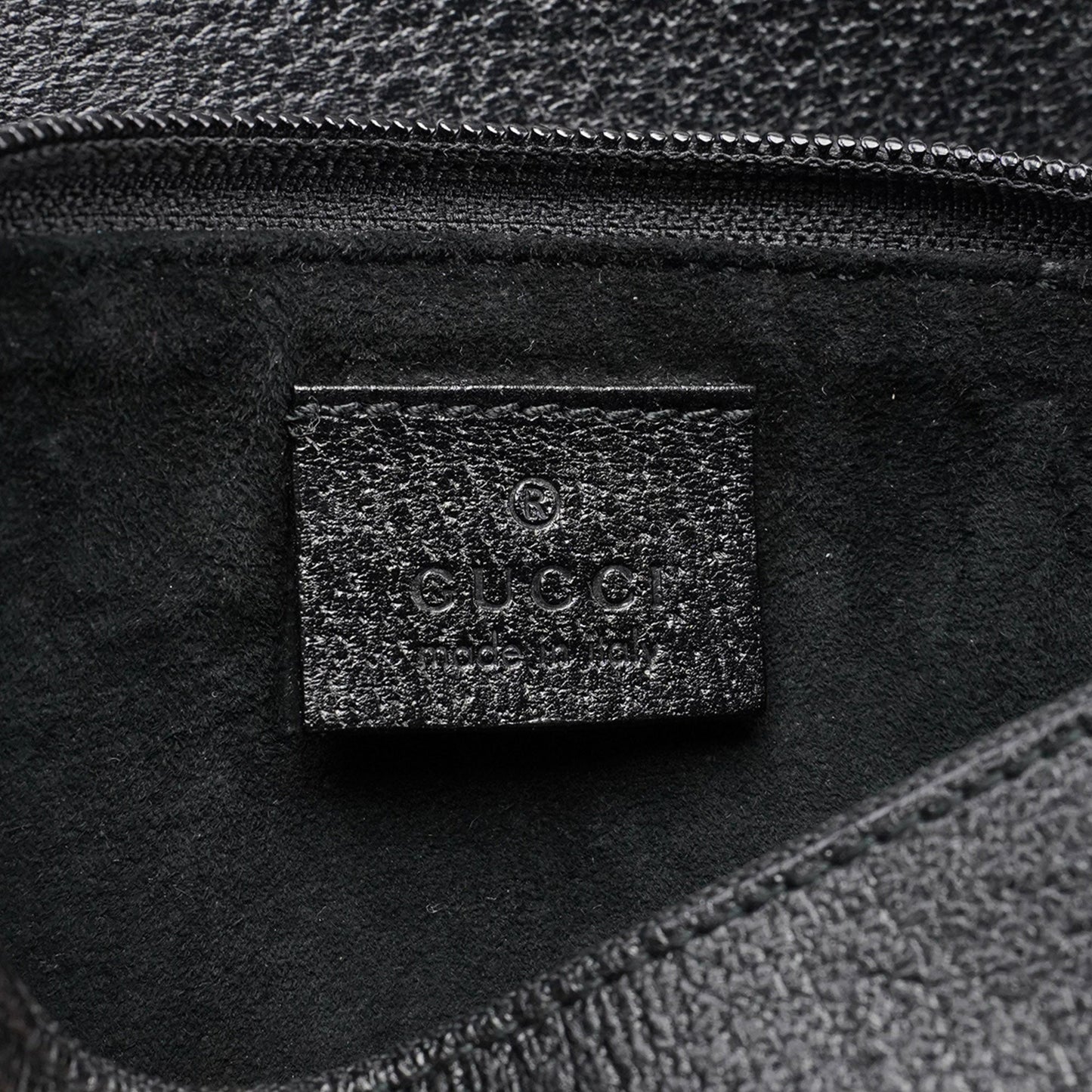 Black Leather Bamboo Hobo Shoulder Bag